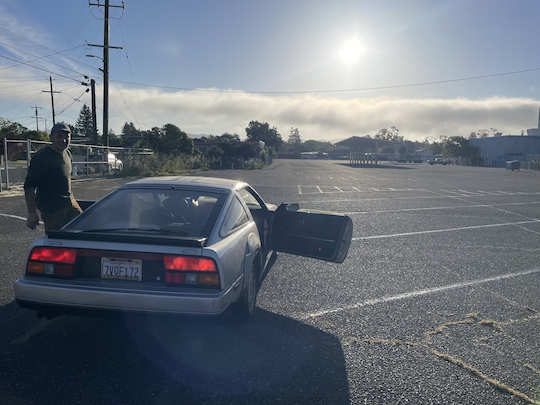300zx first drive after getting it running again